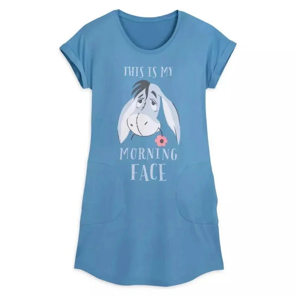 Eeyore ''This is My Morning Face'' Sleep Shirt